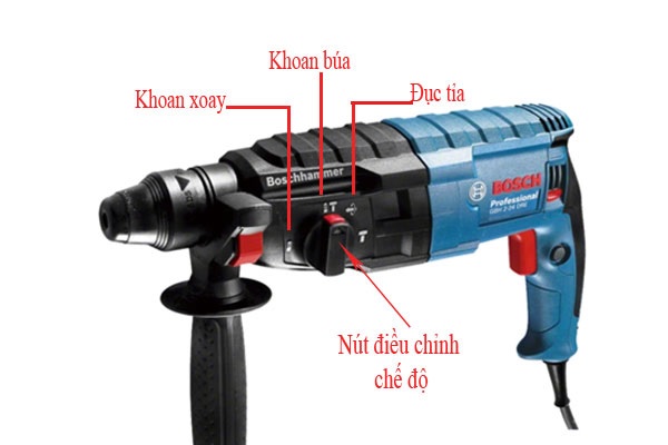 chế độ khoan búa là gì