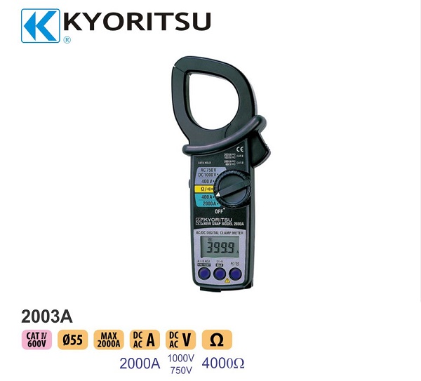 Ampe kìm Kyoritsu có thiết kế chắc chắn