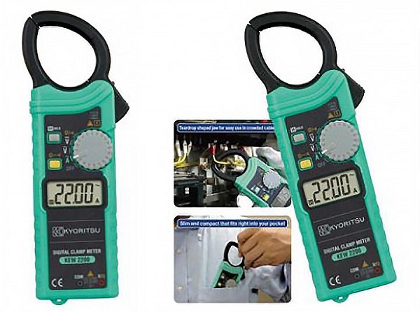 Ampe kìm đo dòng AC Kyoritsu 2200 bền chắc