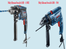So sánh máy khoan Bosch GSB 550 và Bosch GSB 13 RE, loại nào tốt