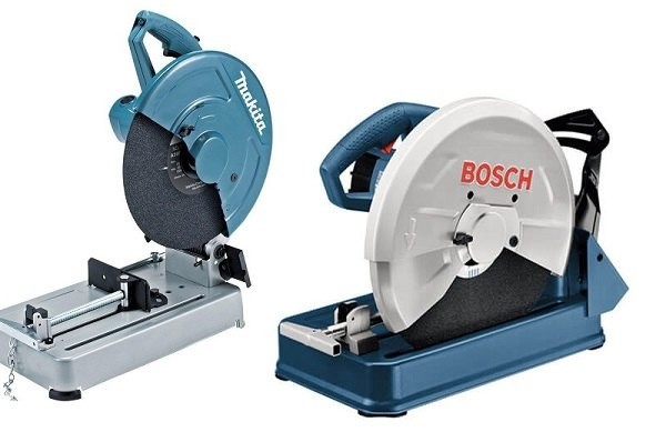 Máy cắt sắt Bosch và Makita đạt chất lượng tốt