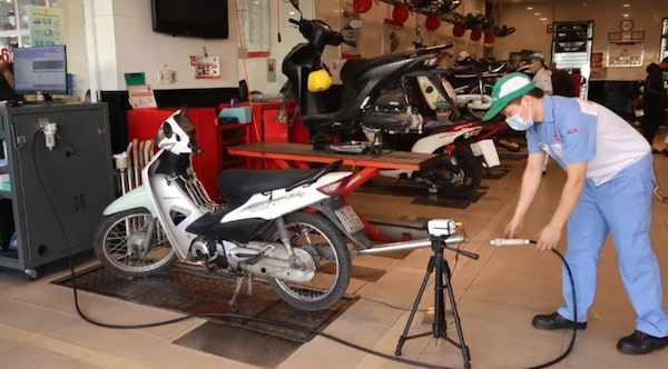 Cần xây dựng lộ trình kiểm định khí thải xe máy phù hợp