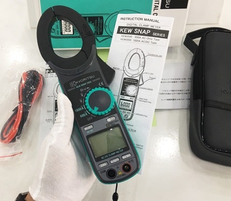 Review ampe kìm Kyoritsu 2055 True RMS cho kỹ sư điện