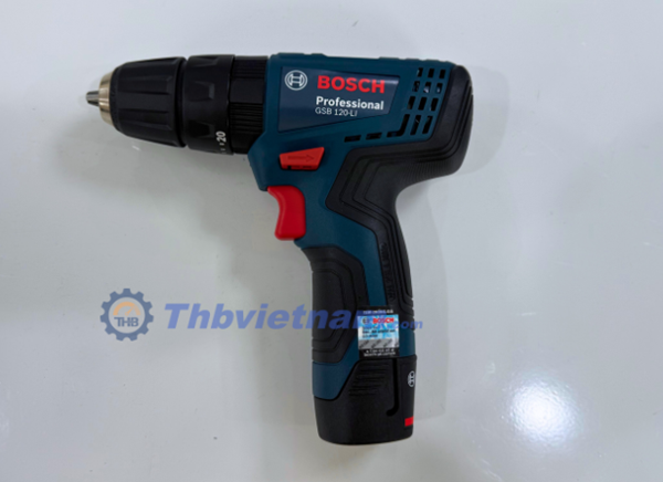 Bosch GSB 120-Li nhỏ nhẹ, dễ sử dụng