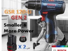 Máy khoan pin Bosch GSR 120-LI gen 2 tốt không, có nên mua?