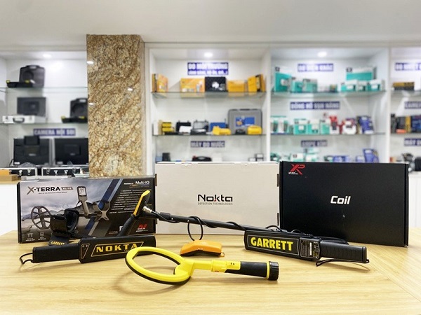 Một số dòng máy dò kim loại chính hãng tại THB Việt Nam.