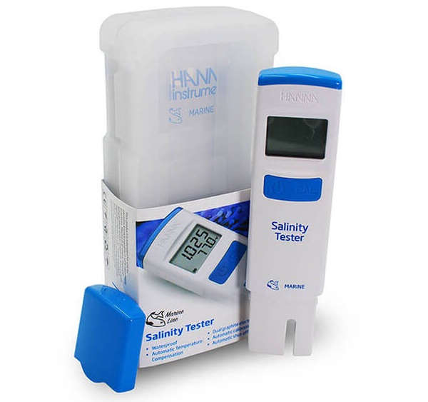 Bộ sản phẩm máy đo độ mặn Hanna HI98319