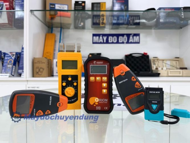 Máy đo chuyên dụng cung cấp máy đo độ ẩm đến từ nhiều thương hiệu nổi tiếng