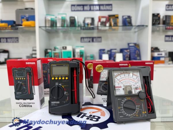 Đồng hồ đo điện vạn năng Sanwa tại Maydochuyendung.com