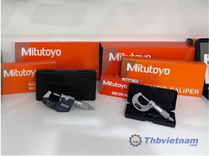 Panme cơ khí và điện tử của thương hiệu Mitutoyo