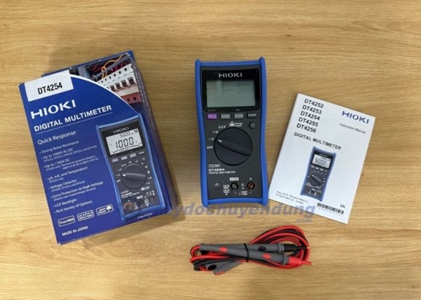 Bộ sản phẩm đồng hồ vạn năng Hioki DT4254