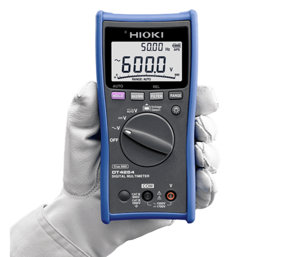Đồng hồ vạn năng Hioki DT4254 nhỏ gọn, dễ sử dụng