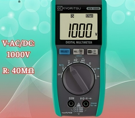 Review đồng hồ vạn năng Kyoritsu 1020R có nên mua?