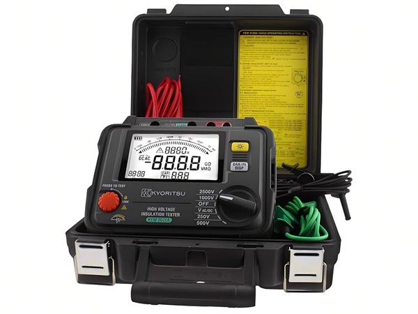 Bộ sản phẩm đồng hồ megomet Kyoritsu 3025A