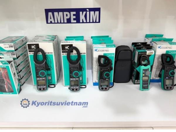 Ampe kìm Kyoritsu thiết kế nhỏ gọn, bền chắc