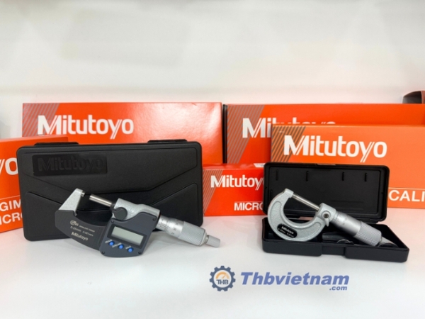 Panme Mitutoyo nhỏ gọn, đo nhanh, độ chính xác cao 