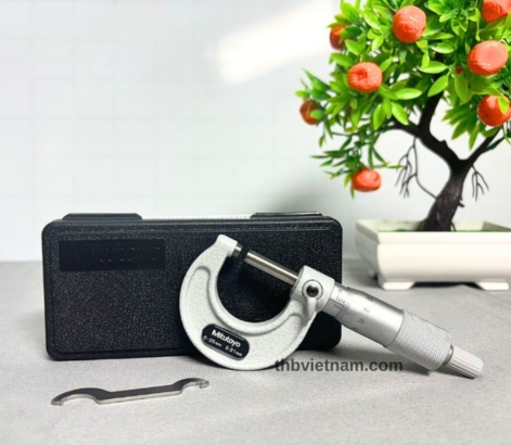 Top 4 thước panme Mitutoyo 0-25mm đo lường siêu chính xác