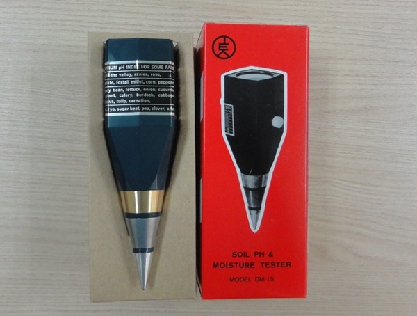 Bộ sản phẩm máy đo ph đất DM-15 chính hãng