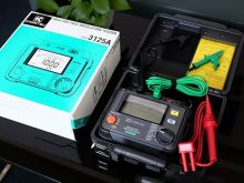 Máy đo điện trở cách điện Kyoritsu 3125A giá tốt, đo chính xác
