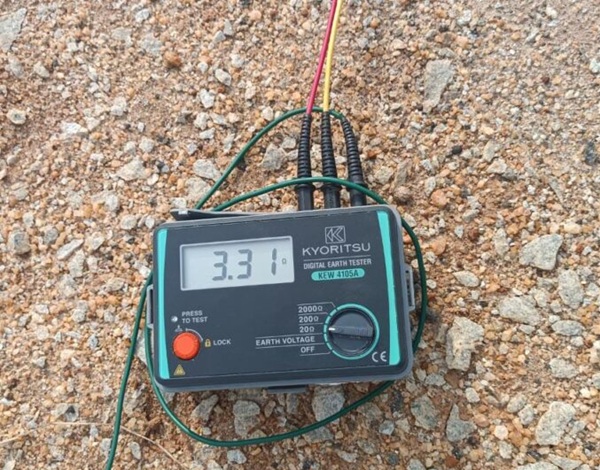 Thiết bị đo điện trở đất kyoritsu 4105a đo nhanh, sai số thấp