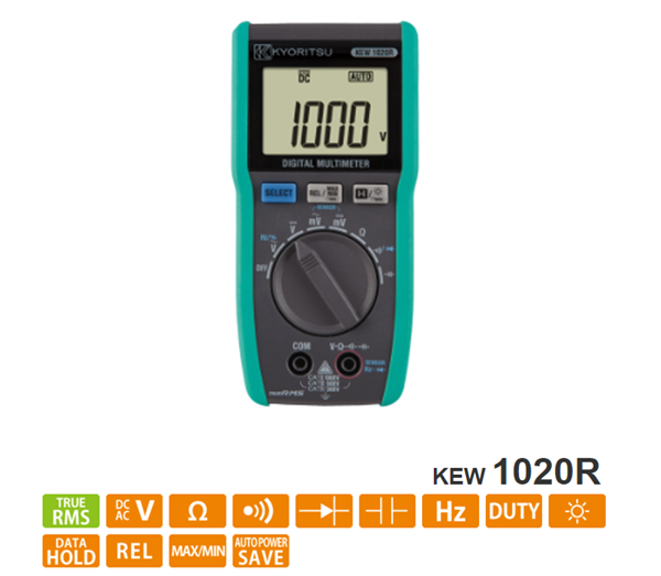 Đồng hồ vạn năng Kyoritsu 1020R đo điện chính xác