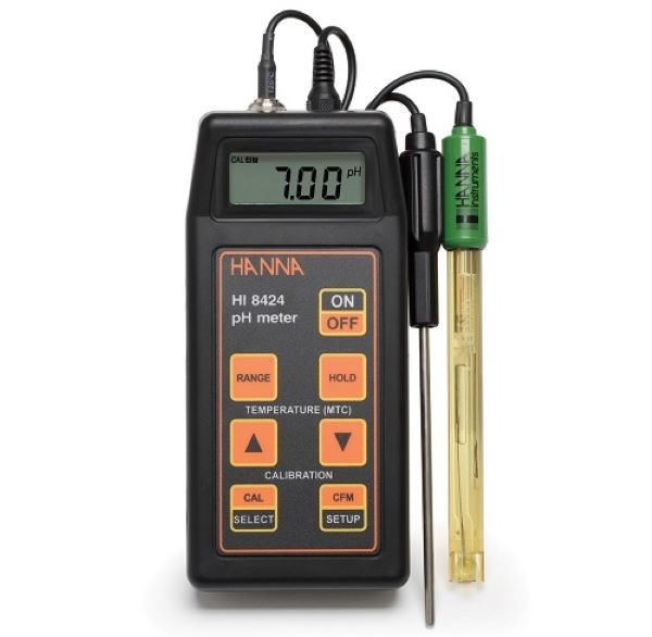 Thiết bị đo pH Hanna HI8424 đo đa năng
